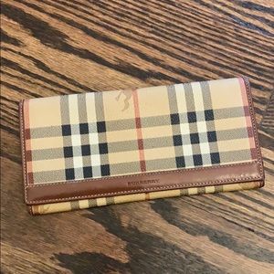 Burberry Continental Wallet - Authentic